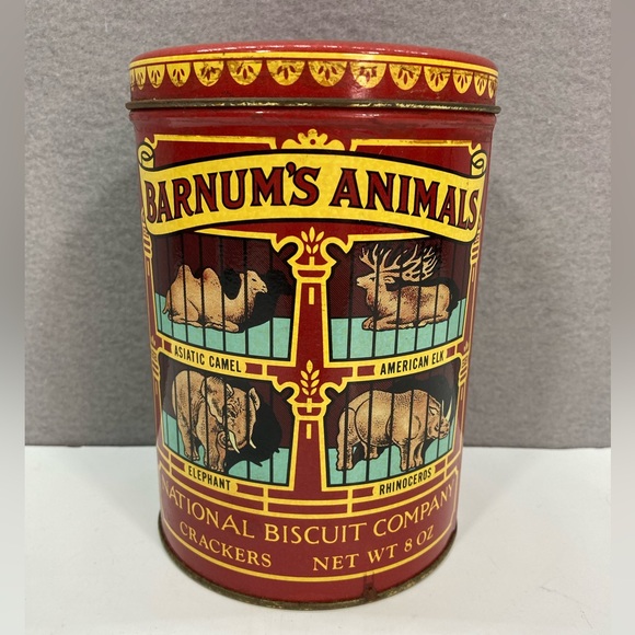 1979 & 1987 Barnum’s & Bailey Circus Animal Cracker Tins - Picture 12 of 16